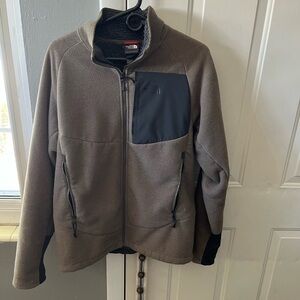 North Face teddy bear fleece lined jacket